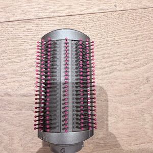 Dyson Airwrap Silver and Pink Styling Brush Attacgment